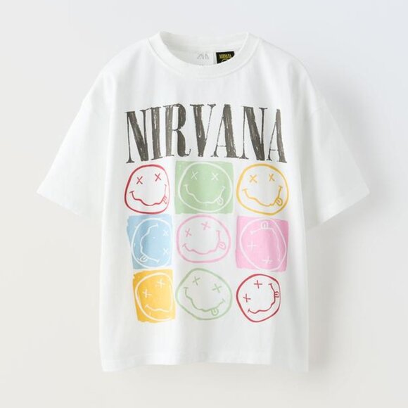 Zara Kids Nirvana Tee - Picture 1 of 5